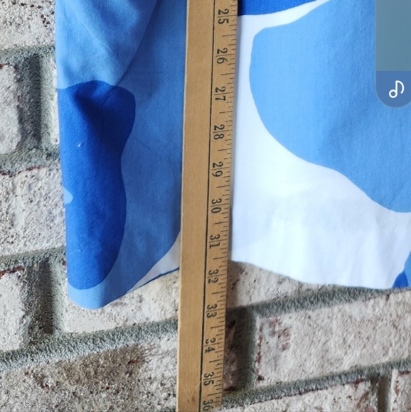 Lilly Pulitzer cotton Yesenia Dress Blue and green floral, lined, 1 in straps 0 - Picture 4 of 16